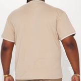 Camisa De Manga Corta Pharaoh - Gris Pardo