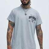 Camisa De Manga Corta Forever Dope - Gris