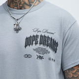 Camisa De Manga Corta Forever Dope - Gris