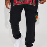 Pantalones deportivos Homeland Cargo Malcolm X - Negro