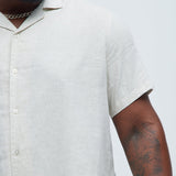 Camisa Bahamas Linen - Avena