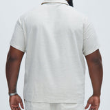 Camisa Bahamas Linen - Avena