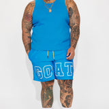 Traje De Ba&#241;o I'm The Goat - Azul