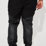 Pantalones de Bota Ajustada Empolvados de Powers Superiores - Negro.