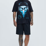 Camisa De Manga Corta Sub-Zero Flawless Victory - Negro