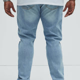 Pantalón De Mezclilla Ghost Skinny - Deslavado Ligero