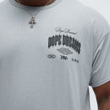 Camisa De Manga Corta Forever Dope - Gris