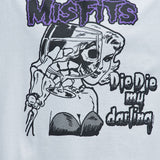 Camisa De Manga Corta Misfits My Darling Oversized - Blanco