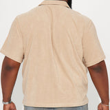 Camisa Dipped Terry Short Sleeve Cuban - Arena