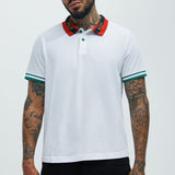 Camisa Brandon Short Sleeve Polo - Blanco