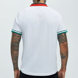Camisa Brandon Short Sleeve Polo - Blanco