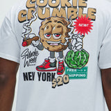 Camisa De Manga Corta Cookie Crumble - Blanco
