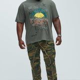 Camisa De Manga Corta No Regrets - Oliva