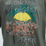 Camisa De Manga Corta No Regrets - Oliva