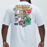 Camisa De Manga Corta Cookie Crumble - Blanco