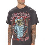 Camisa De Manga Corta Classic Metallica - Negro/Combinado
