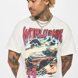 Camisa De Manga Corta World Is Mine 44 - Hueso