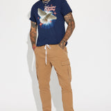 Pantalones Tipo Cargo Kyle - Caqui
