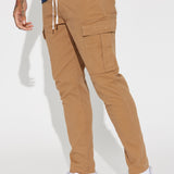 Pantalones Tipo Cargo Kyle - Caqui