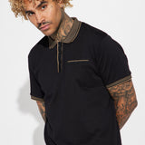 Camisa Polo Classy Short Sleeve - Negro