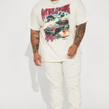 Camisa De Manga Corta World Is Mine 44 - Hueso