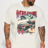 Camisa De Manga Corta World Is Mine 44 - Hueso