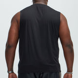 Top Tee Deportivo Essential Lounge Sleeveless - Negro