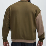 Sudadera New York Embossed Crewneck - Bronceado