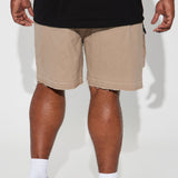 Short Stay On My Mind Relaxed Utility - Gris Pardo