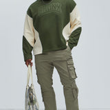 Sudadera Bronx Crewneck - Oliva