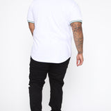 Camisa Brandon Short Sleeve Polo - Blanco