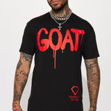 Camisa De Manga Corta Diamond Goat - Negro