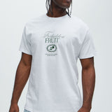 Camisa De Manga Corta Forbidden Fruit - Blanco