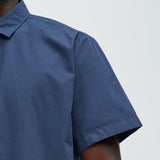 Camisa Abotonada Ryland Short Sleeve - Azul Marino