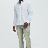 Camisa Abotonada Ryland - Blanco