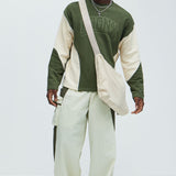 Sudadera Bronx Crewneck - Oliva