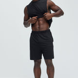 Top Tee Deportivo Essential Lounge Sleeveless - Negro