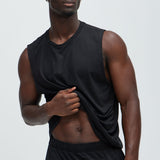 Top Tee Deportivo Essential Lounge Sleeveless - Negro