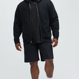 Sudadera Tyson Zip Up - Negro