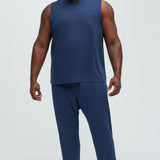 Top Tee Deportivo Essential Lounge Sleeveless - Azul Marino
