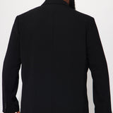 Chamarra Golden Hour Boxy Double Breasted Suit - Negro