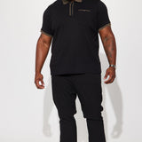 Camisa Polo Classy Short Sleeve - Negro
