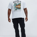 Camisa De Manga Corta Mexico Beach Club - Blanco