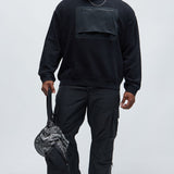 Sudadera LA Front Crewneck - Negro