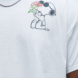 Camisa De Manga Corta Peanuts Snoopy Sunglasses - Blanco