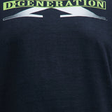 Camisa De Manga Corta WWE X D-Generation Two Words - Negro