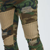 Pantalón Ajustado Y Acampanado Got Something For You - Camuflaje