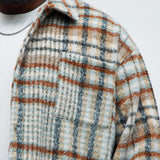 Shacket Move Up Plaid - Bronceado/Multicolor