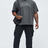 Camisa De Manga Corta Originals Team - Negro/Combinado