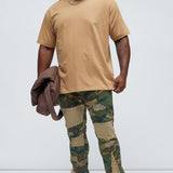 Pantalón Ajustado Y Acampanado Got Something For You - Camuflaje